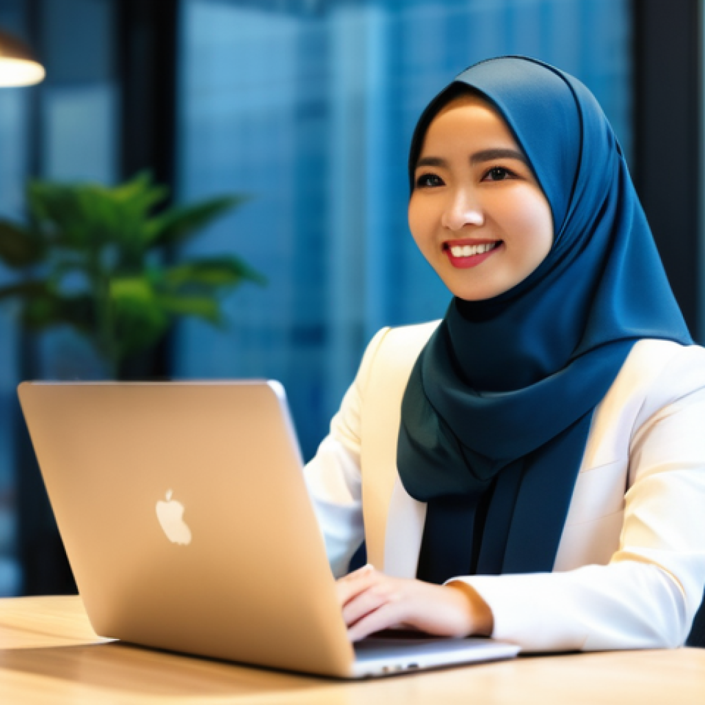 디지털 네트워킹의 중요성과 당면 과제 - **Prompt 1: Empowering Digital Careers in Urban Malaysia**
    A vibrant, medium shot capturing a di...