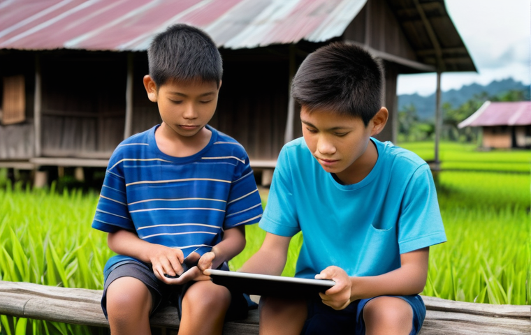 디지털 네트워킹의 중요성과 당면 과제 - **Prompt 1: Empowering Digital Careers in Urban Malaysia**
    A vibrant, medium shot capturing a di...