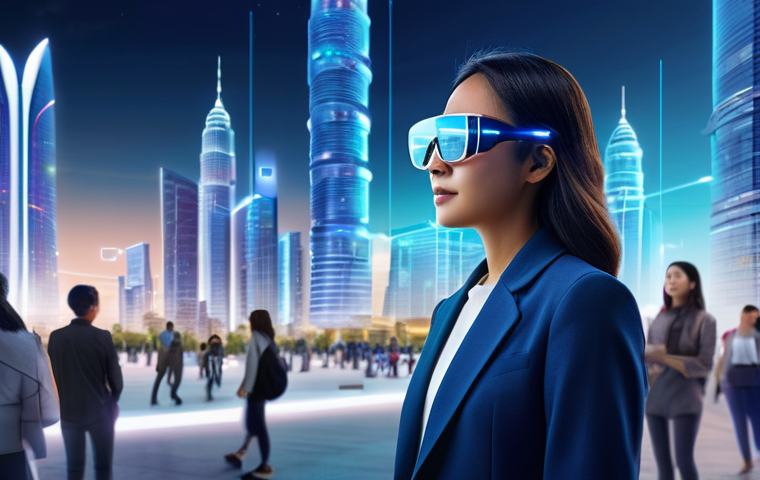 디지털 네트워킹의 중요성과 당면 과제 - **Prompt 2: Bridging the Digital Divide in Rural Communities**
    A heartfelt, wide-angle scene set...