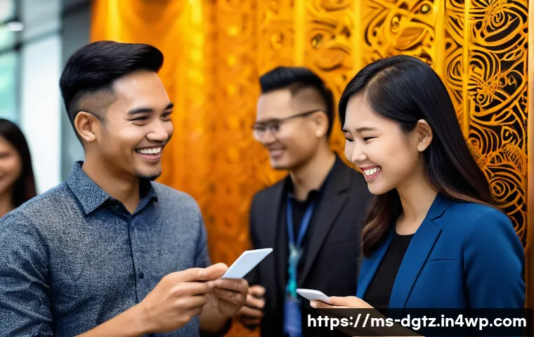 효과적인 네트워킹을 위한 전략적 사고 - A professional networking event in Kuala Lumpur, Malaysia, showing a diverse group of business peopl...